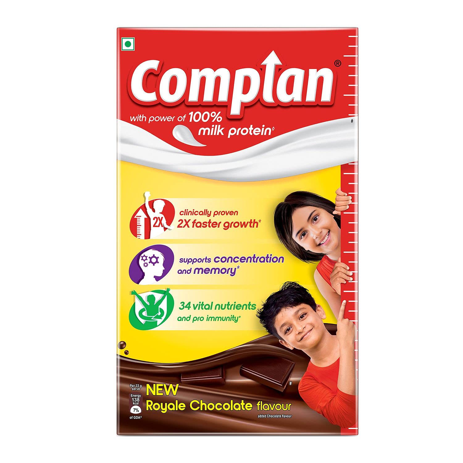 Complan Royale Chocolate, 1kg (Carton)